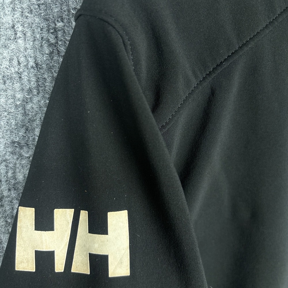 Helly Hansen Paramount Softshell Jacket Mens Medium Black Full Zip - Picture 5 of 10